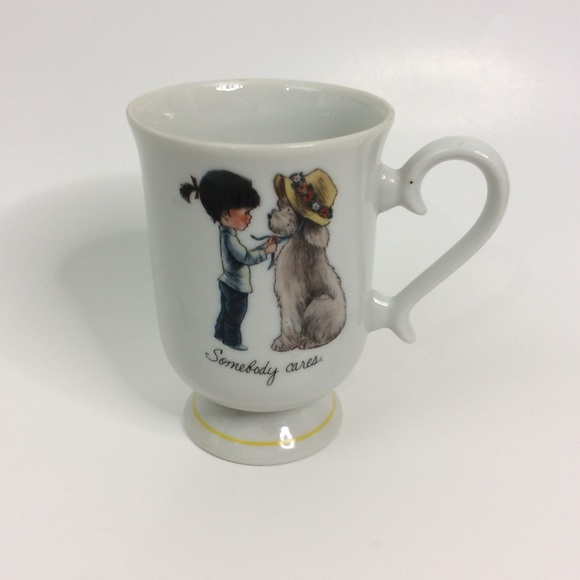 Vintage Moppets Someone Cares Porcelain Cup - Picture 2 of 7